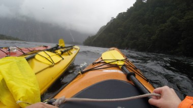 Milford Sound ( Trempées jusqu'à la moelle)