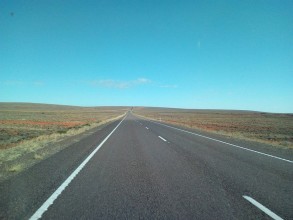 La traversée du désert jusqu' a Uluru-Ayers Rock